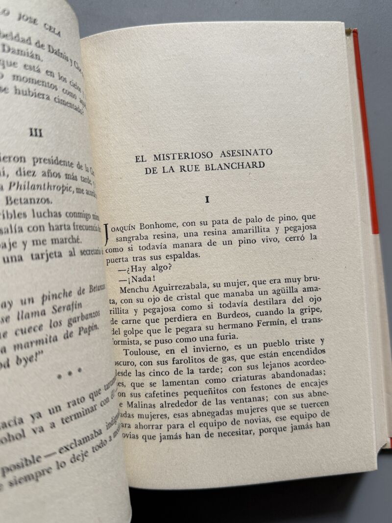 Nuevo retablo de Don Cristobita, Camilo José Cela - Ediciones Destino, 1957