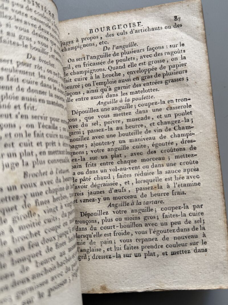 La nouvelle cuisinière bourgeoise, Suivie - Paris, 1819