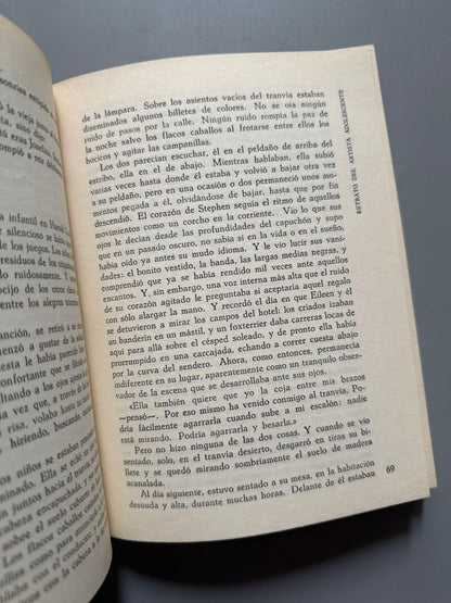 Retrato de un artista adolescente, James Joyce - Editorial Nacional de Cuba, 1964