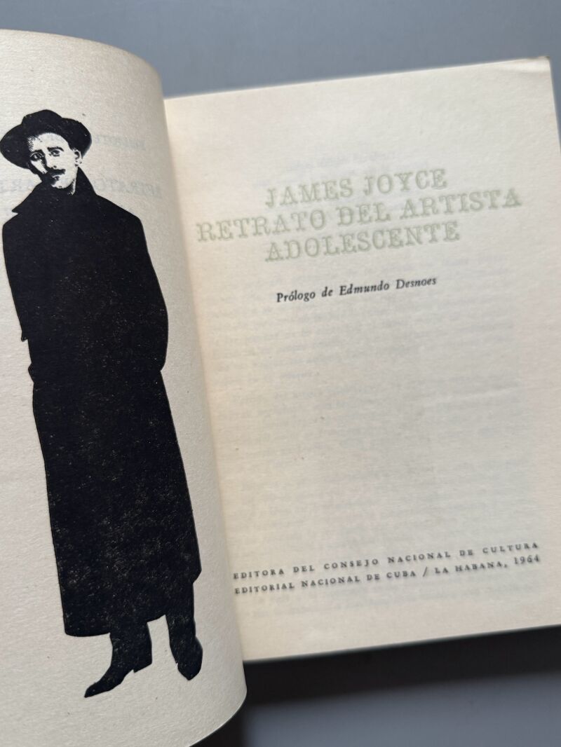 Retrato de un artista adolescente, James Joyce - Editorial Nacional de Cuba, 1964