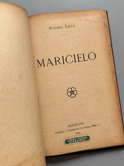 Maricielo, Aurora Lista - Librería y Tipografía Católica, 1899