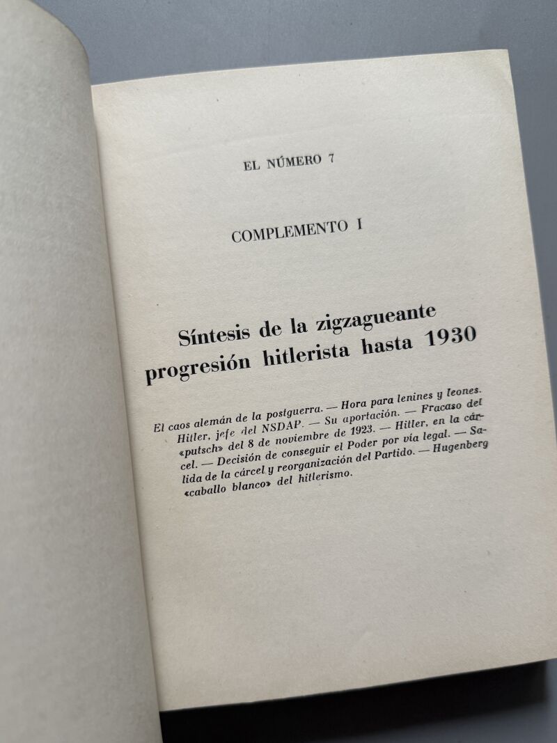 El número 7, Penella de Silva - Edige Ediciones Generales, 1945