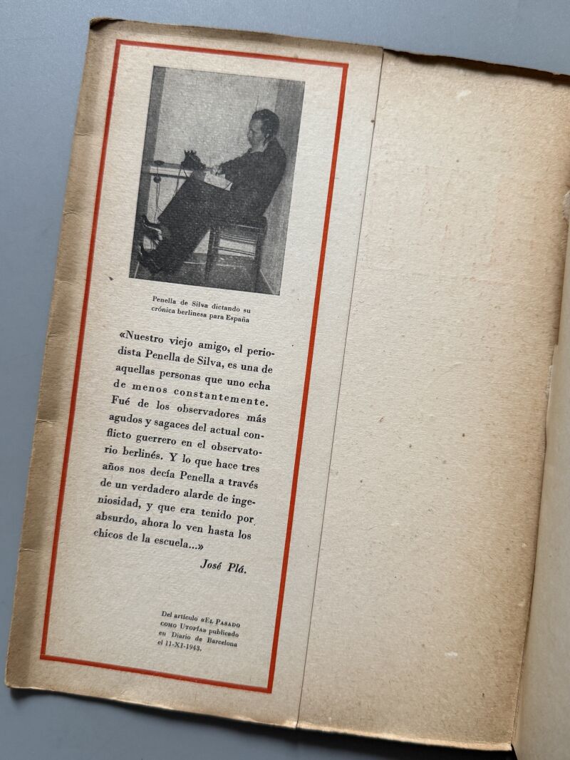 El número 7, Penella de Silva - Edige Ediciones Generales, 1945