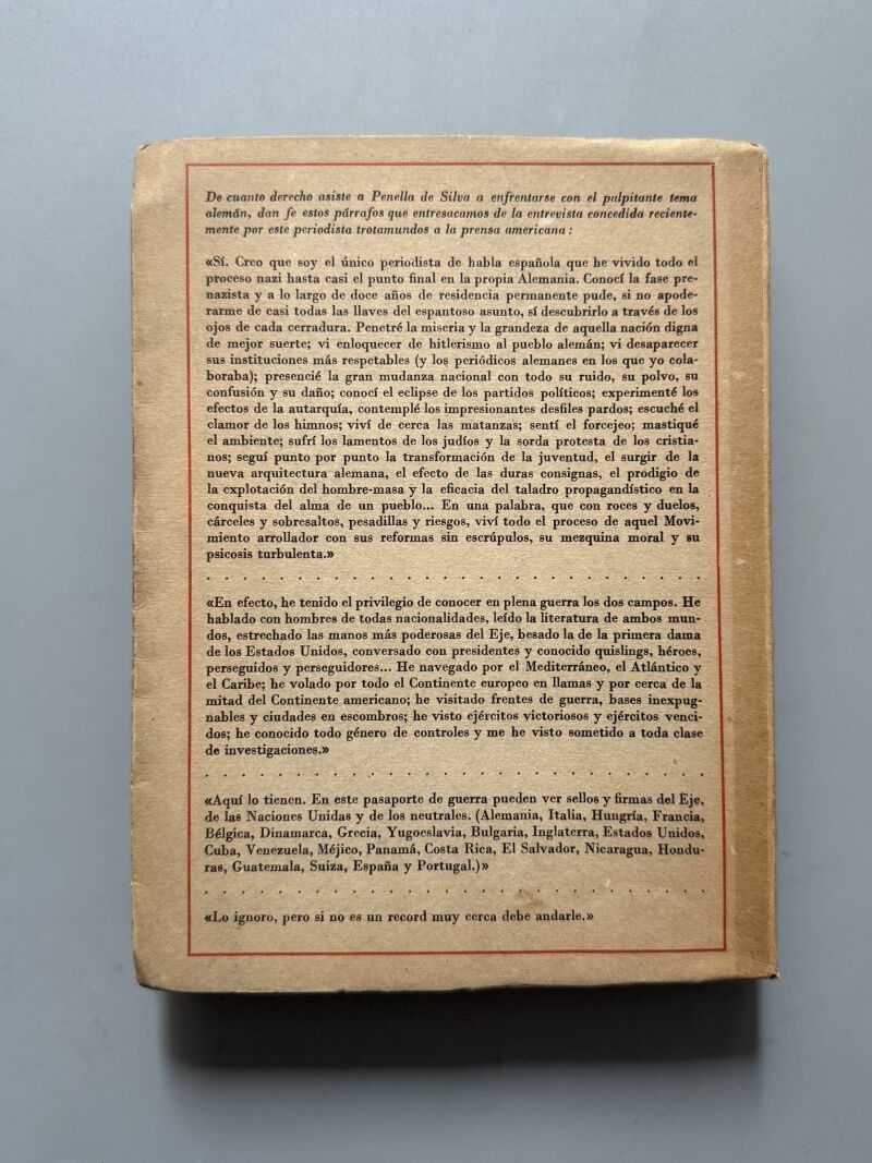 El número 7, Penella de Silva - Edige Ediciones Generales, 1945