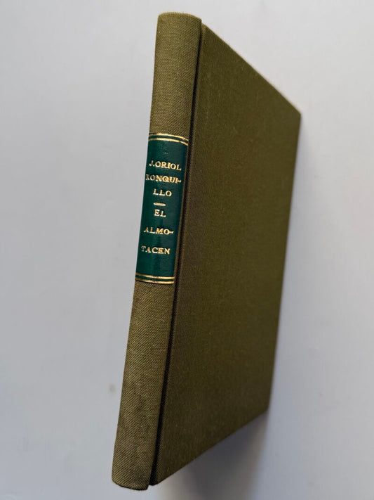 El Almotacen, José Oriol Ronquillo - Establecimiento Tipográfico de Narciso Ramirez y Cª, 1868