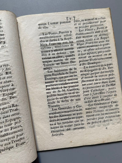 Tratado definitivo de paz concluido entre el rey nuestro señor y la república francesa - 1795