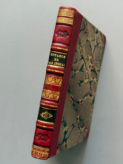 Compendio de la historia de los establecimientos europeos en las Indias Orientales - e Pochard, 1825