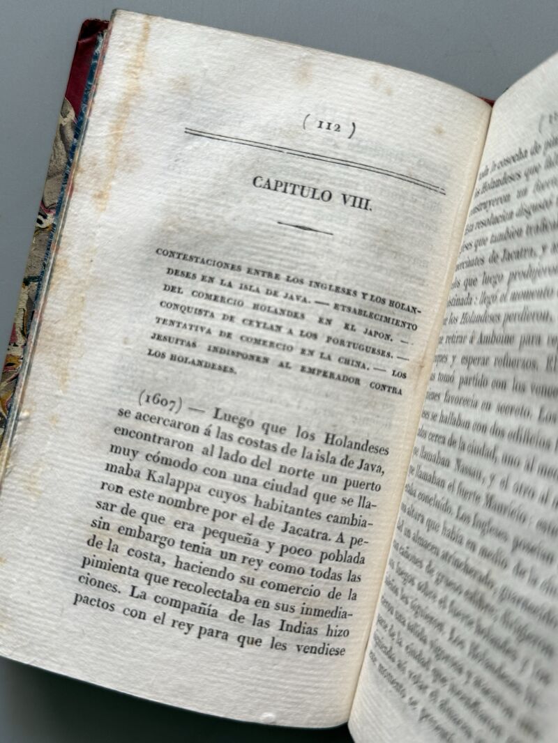 Compendio de la historia de los establecimientos europeos en las Indias Orientales - e Pochard, 1825