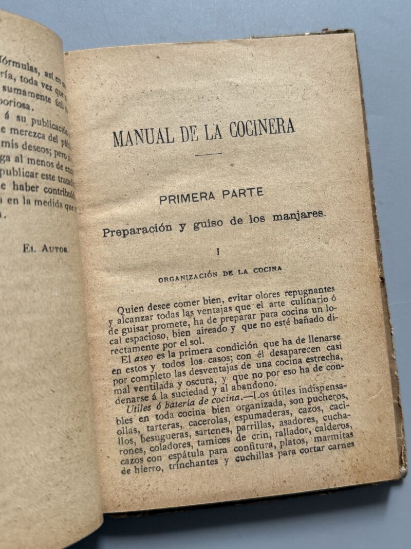 Manual de la cocinera - Saturnino Calleja, 1901