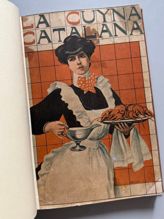 La Cuyna Catalana, Joseph Cunill de Bosch (1ª edició) - Llibreria de Francesch Puig, 1907