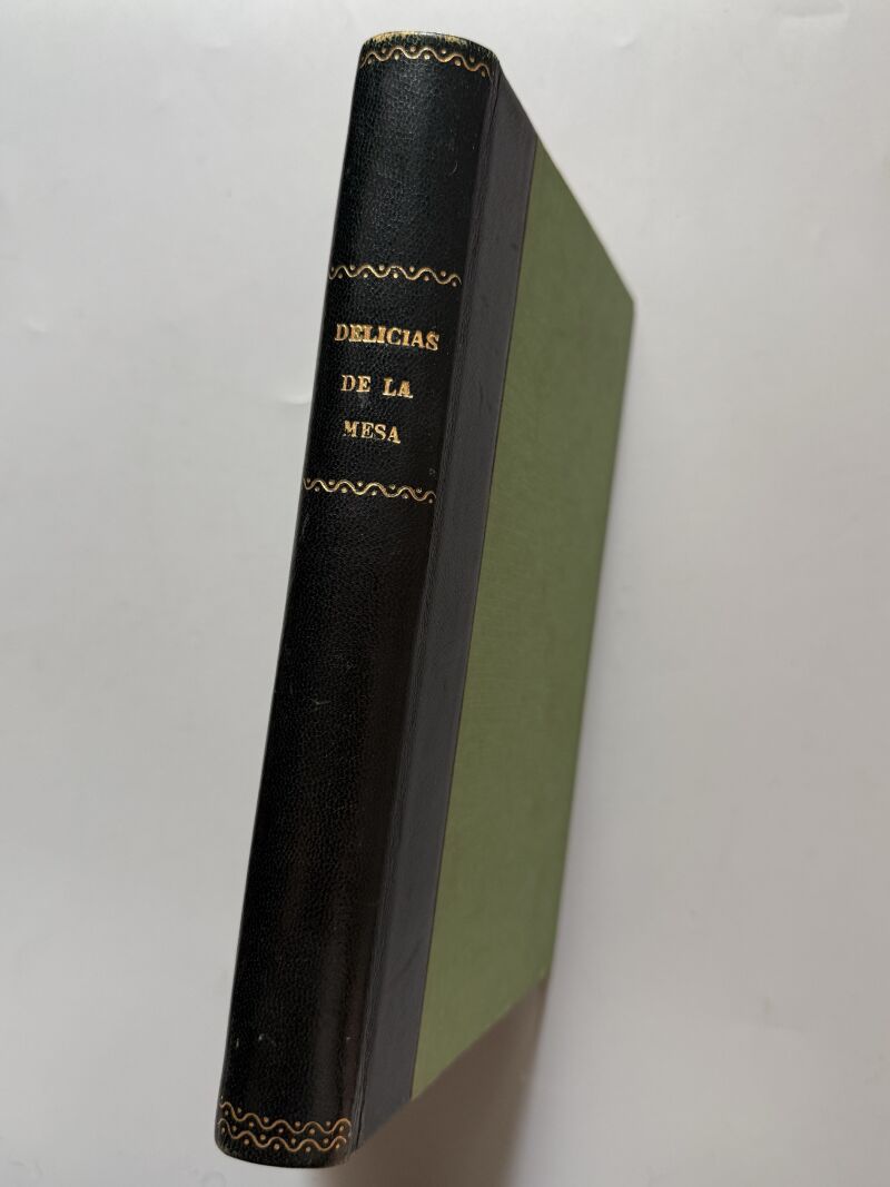 Delicias de la mesa. Manual de cocina y repostería, Maria Antonieta Reyes Gavilan y Moenck - 1927