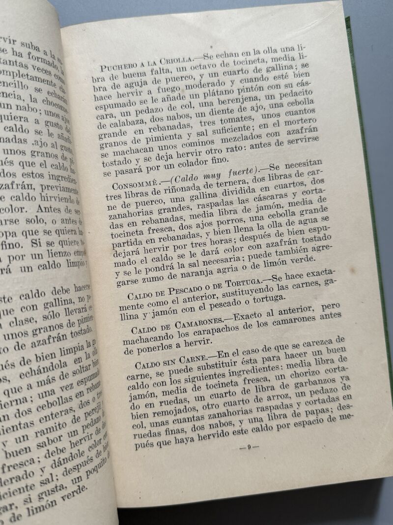 Delicias de la mesa. Manual de cocina y repostería, Maria Antonieta Reyes Gavilan y Moenck - 1927