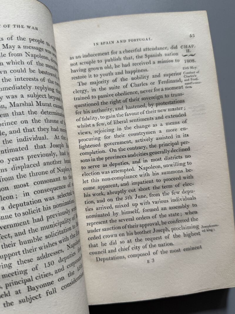 Account of the war in Spain, Portugal and the South of France, John T. Jones - Londres, 1821