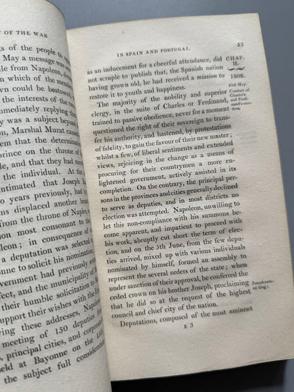 Account of the war in Spain, Portugal and the South of France, John T. Jones - Londres, 1821