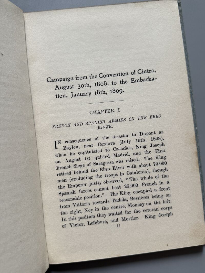 Spanish campaign of sir John Moore, J. H. Anderson - Hugh Rees, 1905