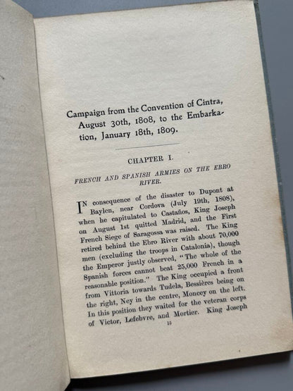 Spanish campaign of sir John Moore, J. H. Anderson - Hugh Rees, 1905