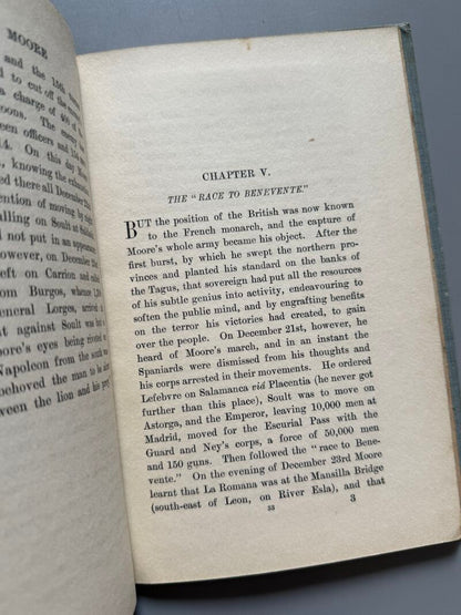 Spanish campaign of sir John Moore, J. H. Anderson - Hugh Rees, 1905