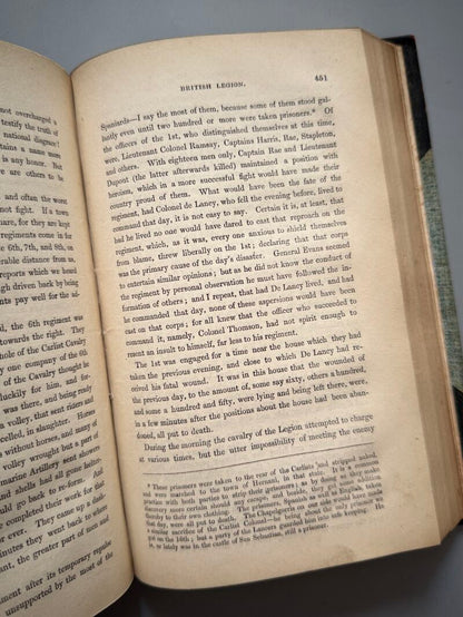 History of the british legion and war in Spain, Alexander Somerville - James Pattie, 1839