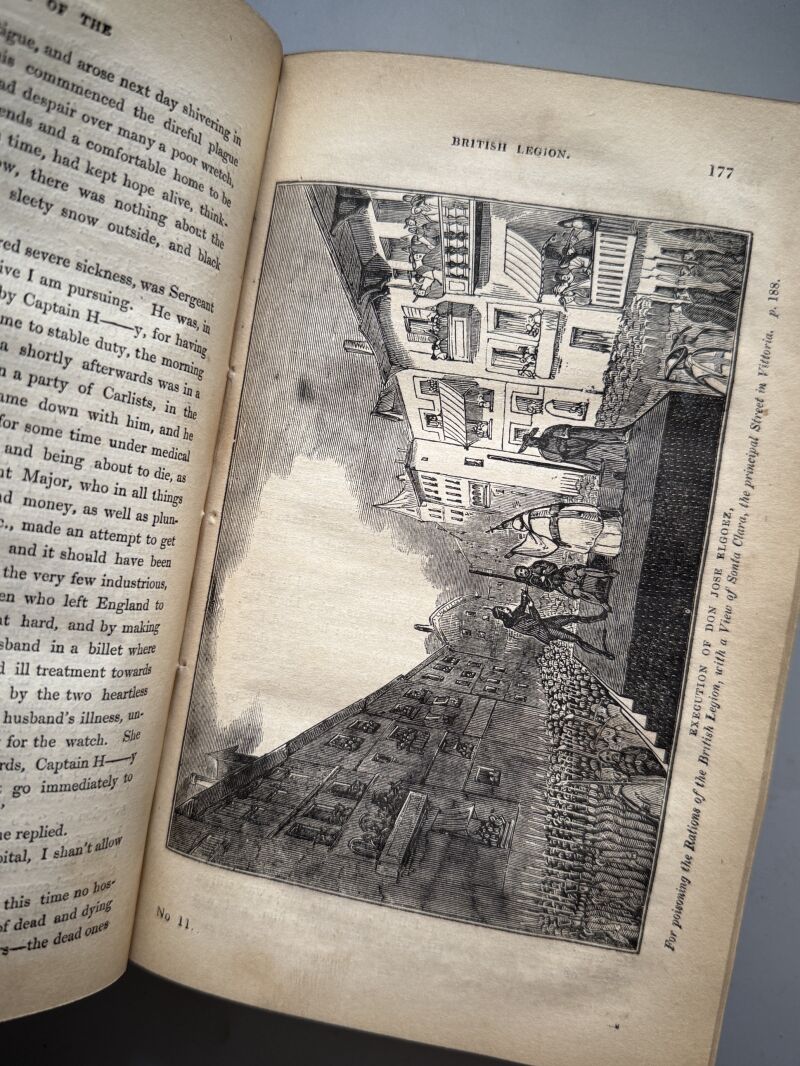 History of the british legion and war in Spain, Alexander Somerville - James Pattie, 1839