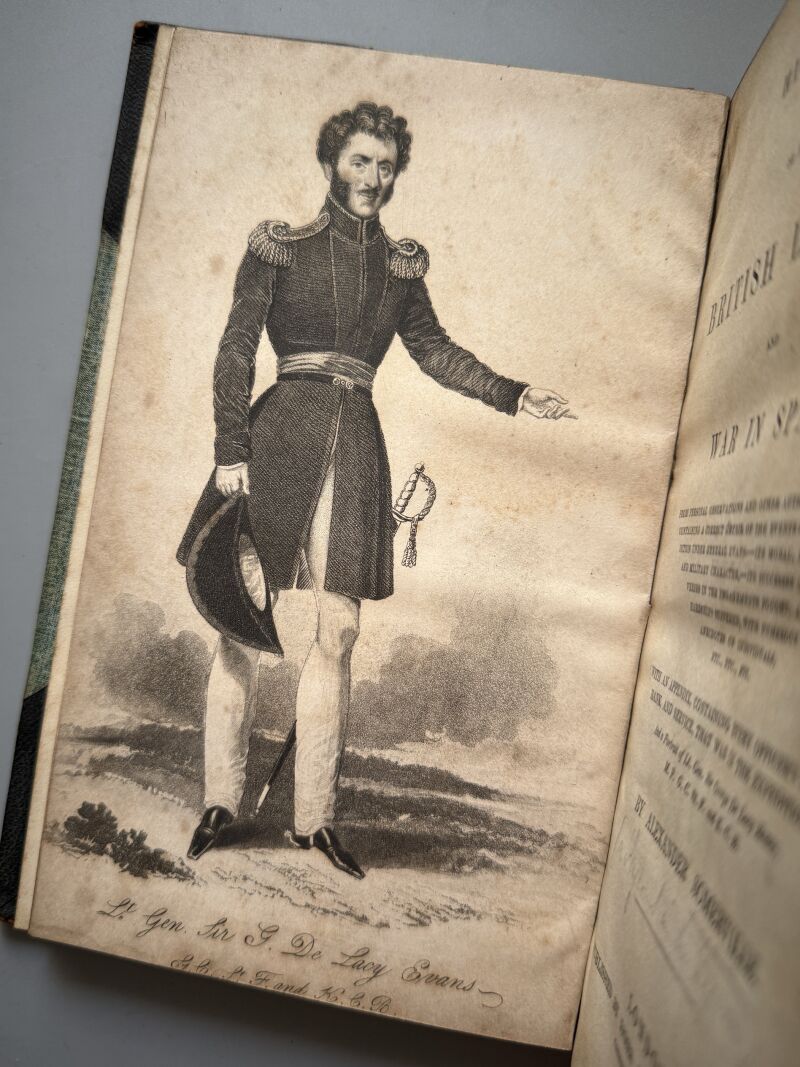 History of the british legion and war in Spain, Alexander Somerville - James Pattie, 1839