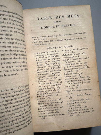 La cuisinière de la campagne et de la ville, M. L.-E. A. - Audot, éditeur de bon jardinier, 1845