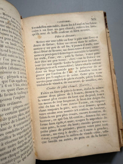 La cuisinière de la campagne et de la ville, M. L.-E. A. - Audot, éditeur de bon jardinier, 1845