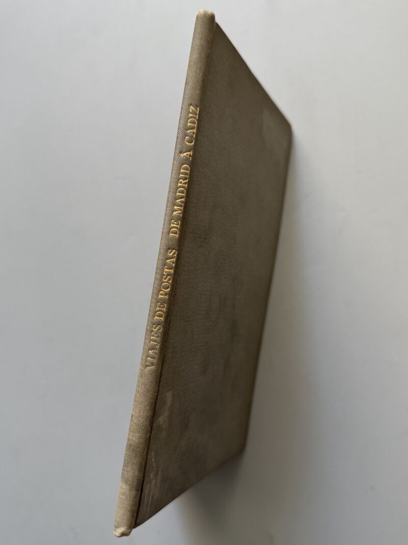 Instruccion provisional para los que viajes en sillas ó berlinas de ruedas de Madrid á Cádiz - 1785