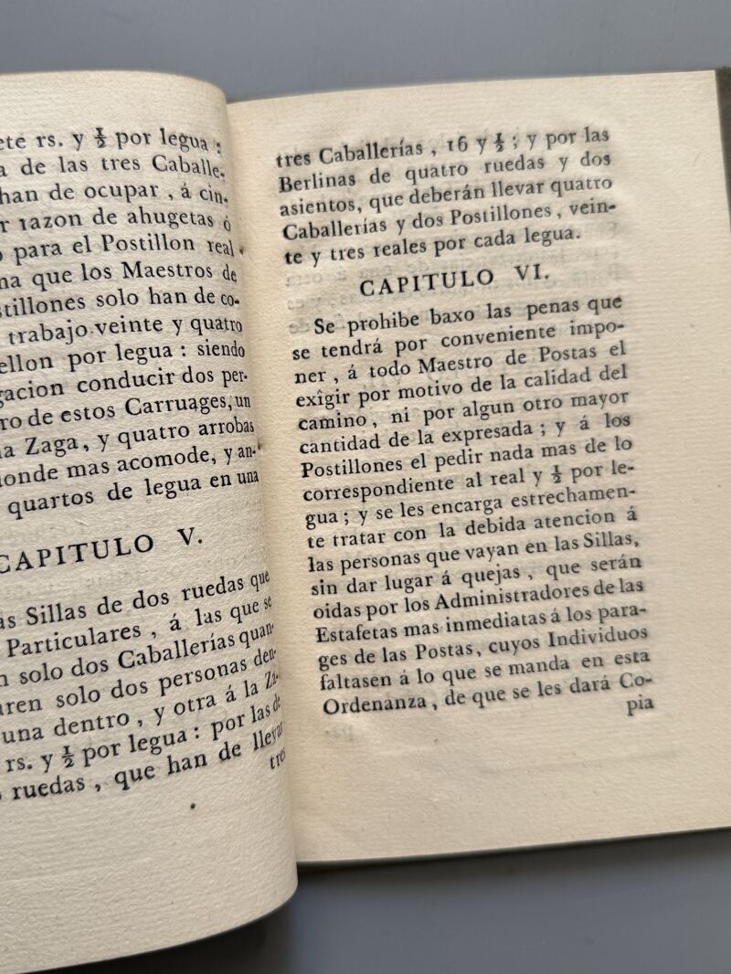 Instruccion provisional para los que viajes en sillas ó berlinas de ruedas de Madrid á Cádiz - 1785