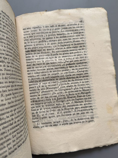 Wellington en España y Ballesteros en Ceuta, Juan Romero y Alpuente. Discurso - Cádiz, 1813