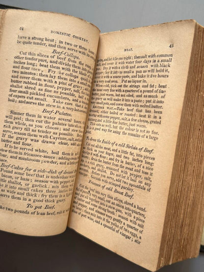 A new system of domestic cookery by a Lady (Mrs. Rundell) - John Johnson, 1849