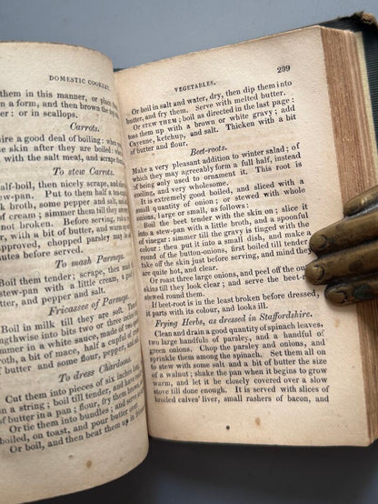 A new system of domestic cookery by a Lady (Mrs. Rundell) - John Johnson, 1849