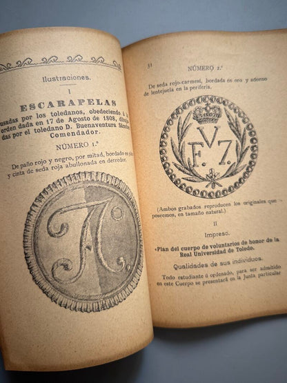 Sucesos notables ocurridos en Toledo durante la Guerra de Independencia, Moraleda y Esteban - 1909