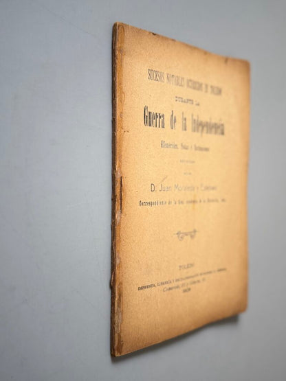 Sucesos notables ocurridos en Toledo durante la Guerra de Independencia, Moraleda y Esteban - 1909