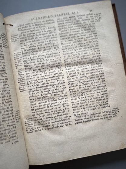 Guerras de Flandes, Alexandro Farnese - Marcos Miguel Bousquet, 1749