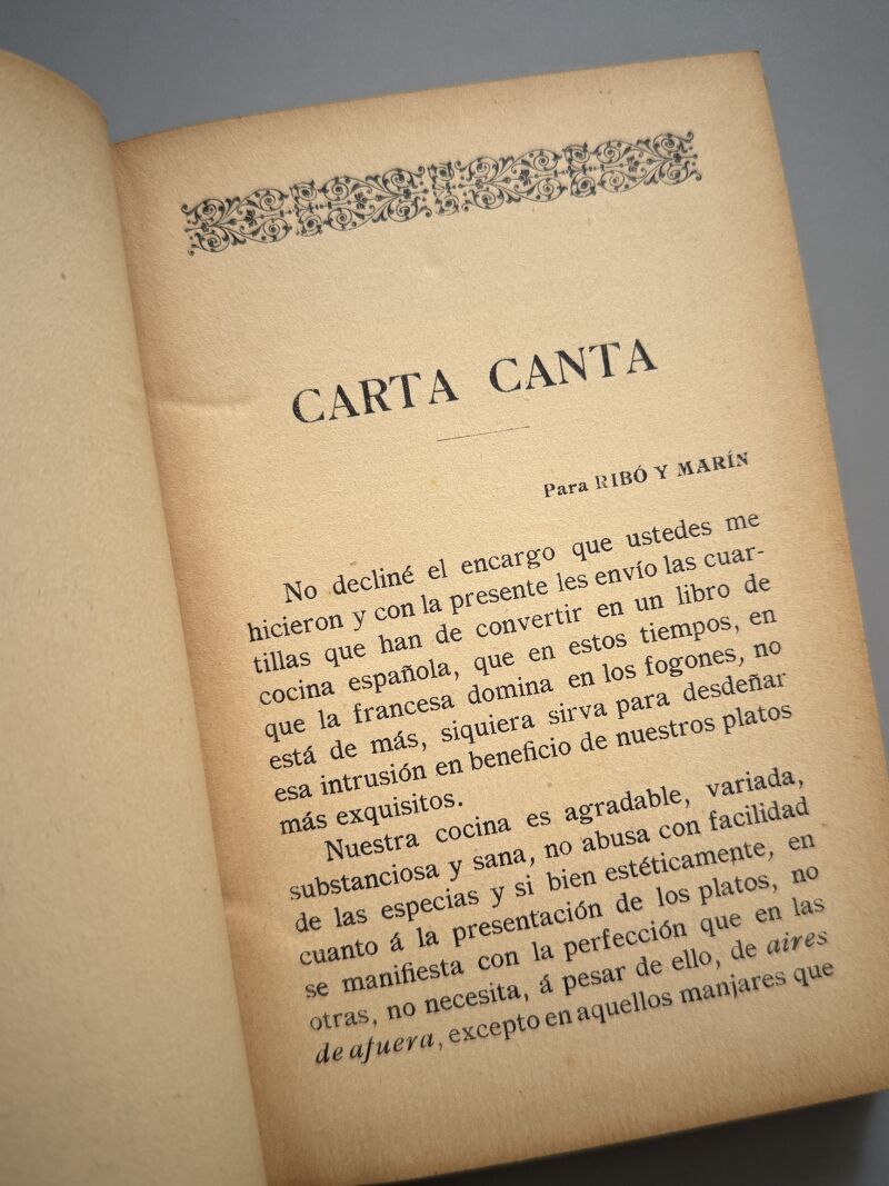Mi cocinera, la dueña de la casa - Ribó y Marín Editores, 1906