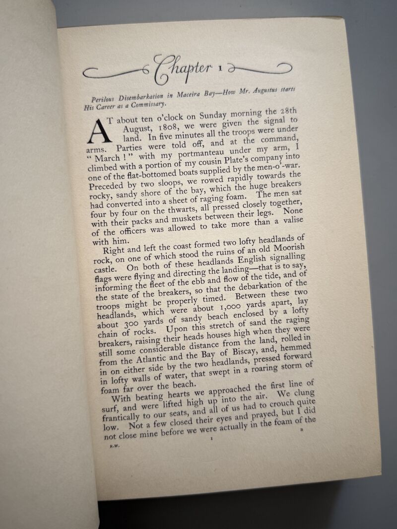 On the road with Wellington, August Ludolf Friedrich Schaumann - William Heinemann, 1924