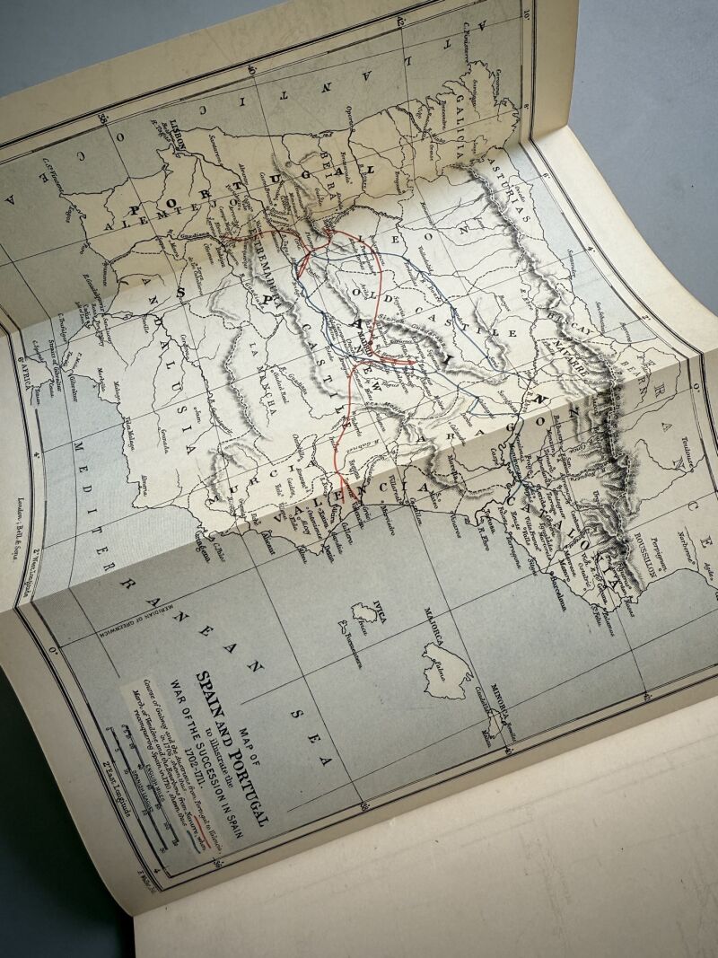 The war of the succession in Spain, Colonel Arthur Parnell - George Bell and Sons, 1888