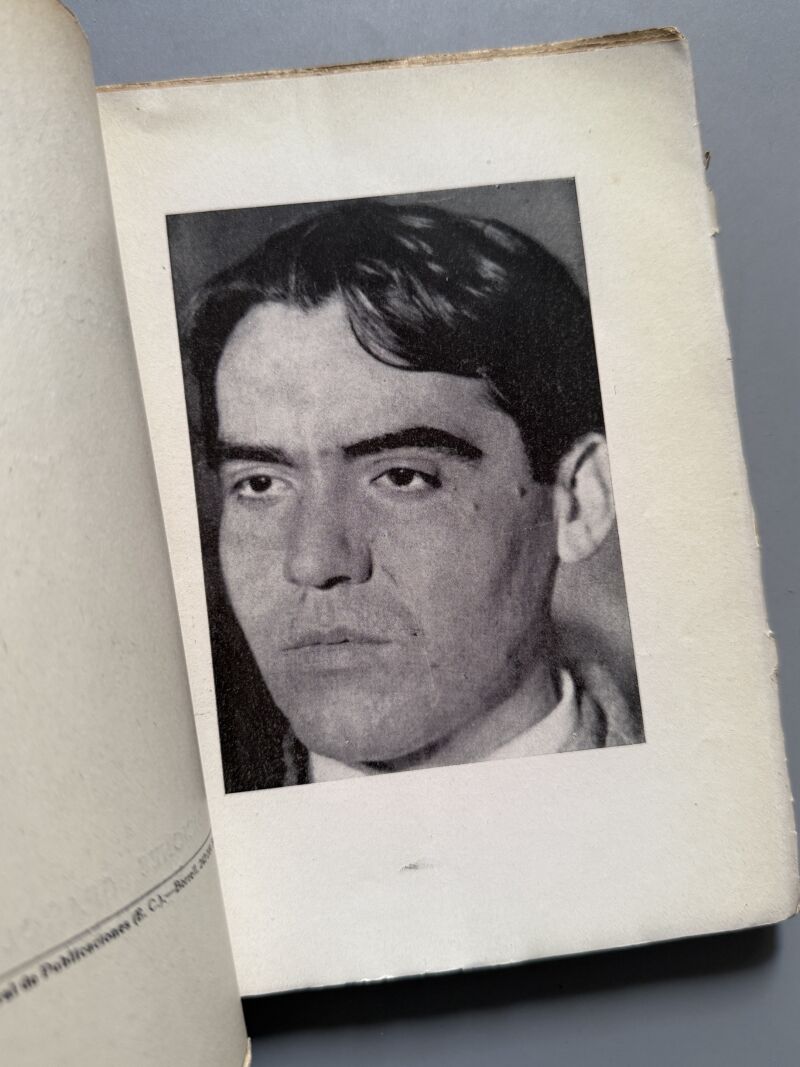 Homenaje al poeta García Lorca contra su muerte, Selección Emilio Prados - Ediciones Españolas, 1937