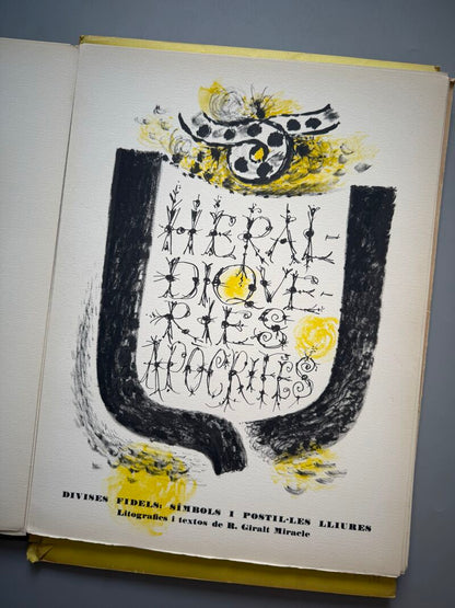 Atzimut, Gervasi Gallardo, R. Giralt Miracle, Joan Pedragosa y Pla Narbona - Sala Gaspar, 1965