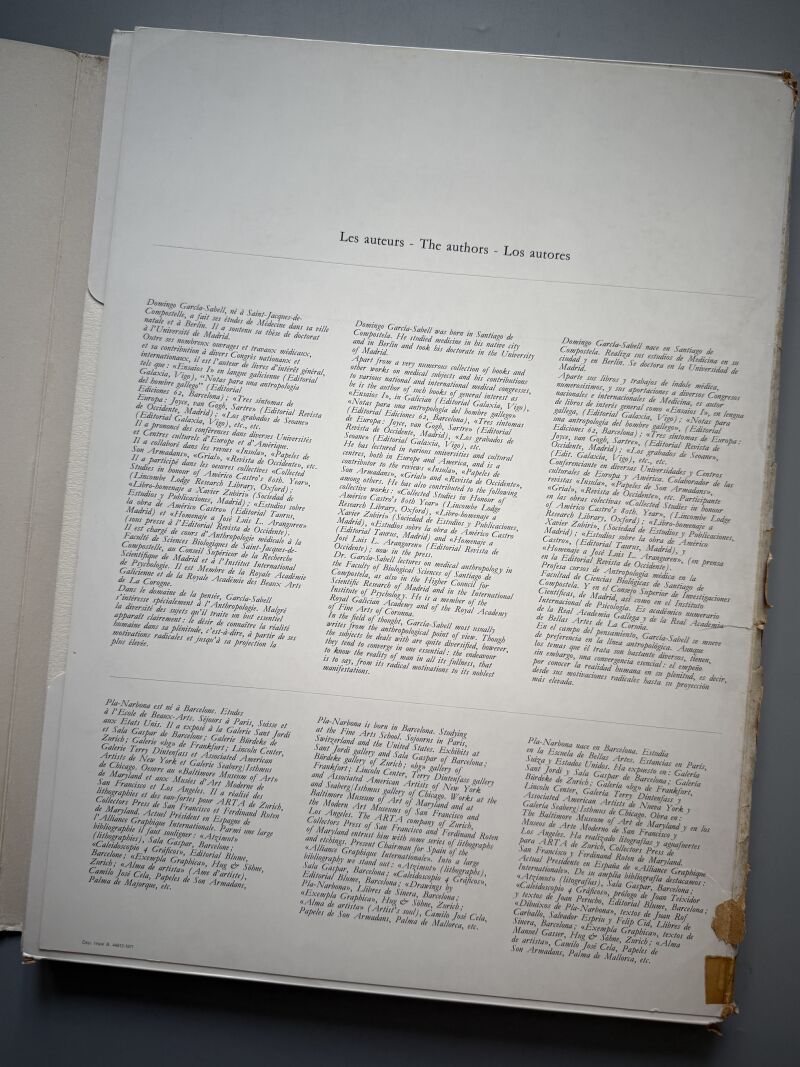 Pla-Narbona el decidido y leal, D. García-Sabell (Nº14 - dedicado) - Industrias Cosmo, 1971