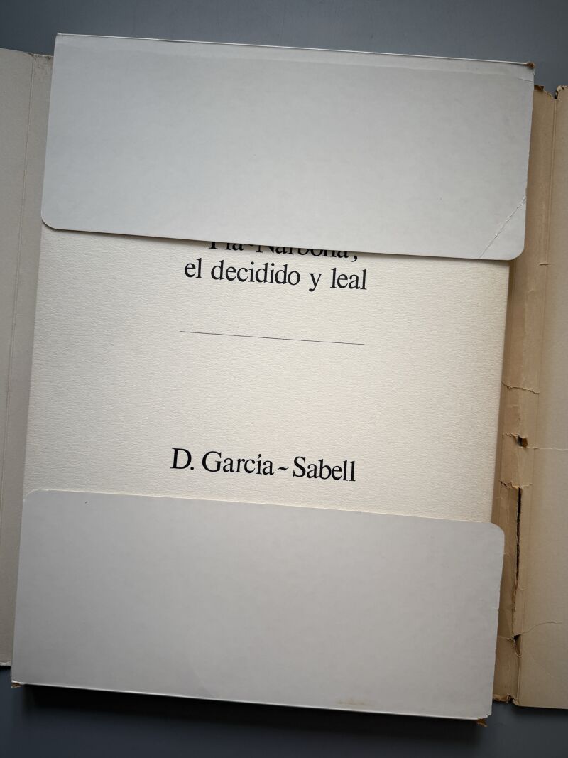 Pla-Narbona el decidido y leal, D. García-Sabell (Nº14 - dedicado) - Industrias Cosmo, 1971