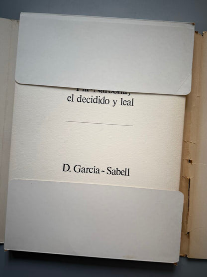 Pla-Narbona el decidido y leal, D. García-Sabell (Nº14 - dedicado) - Industrias Cosmo, 1971