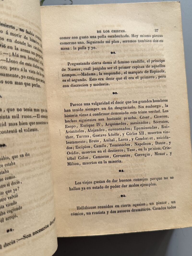 El Tesoro de los Chistes, Juan Martinez Villergas y Ramon Latorres - la Ilustracion, 1847