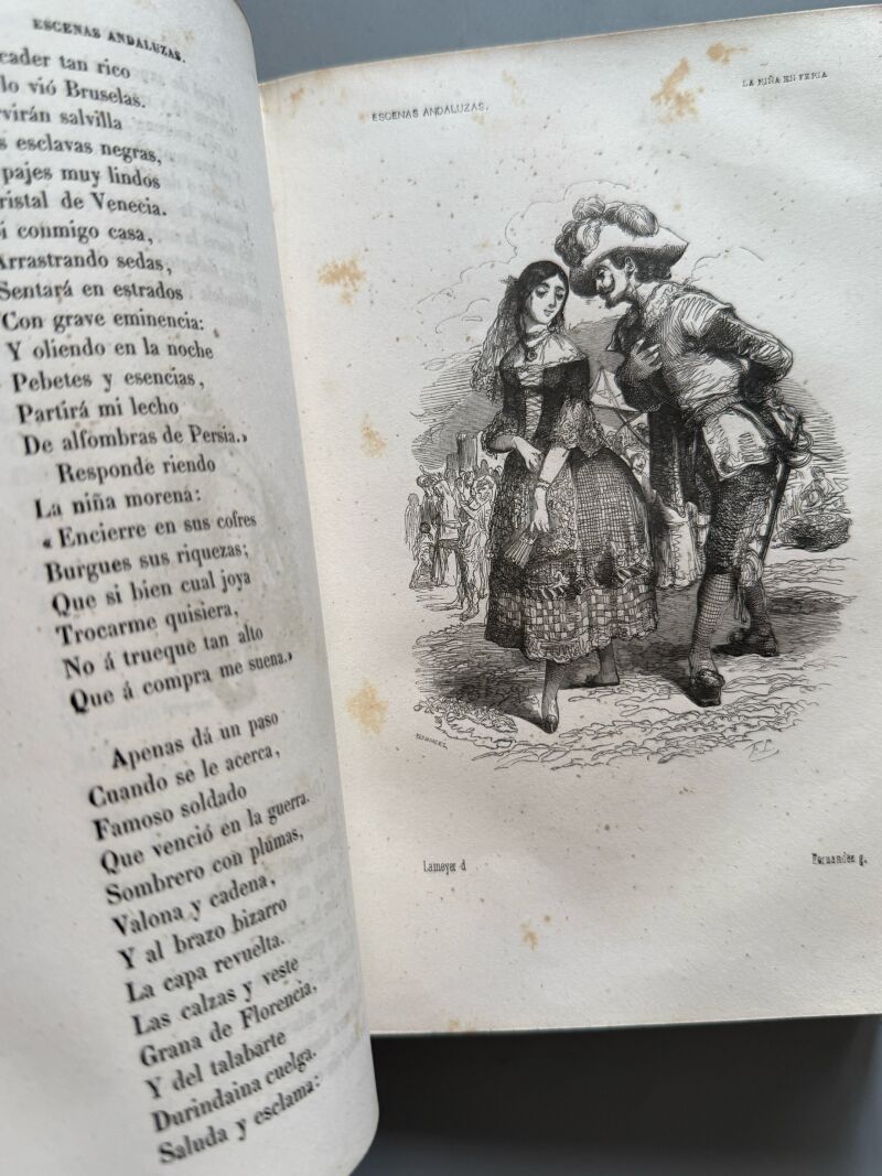 Escenas andaluzas, bizarrias de la tierra - Imprenta de Don Baltasar Gonzalez, 1847