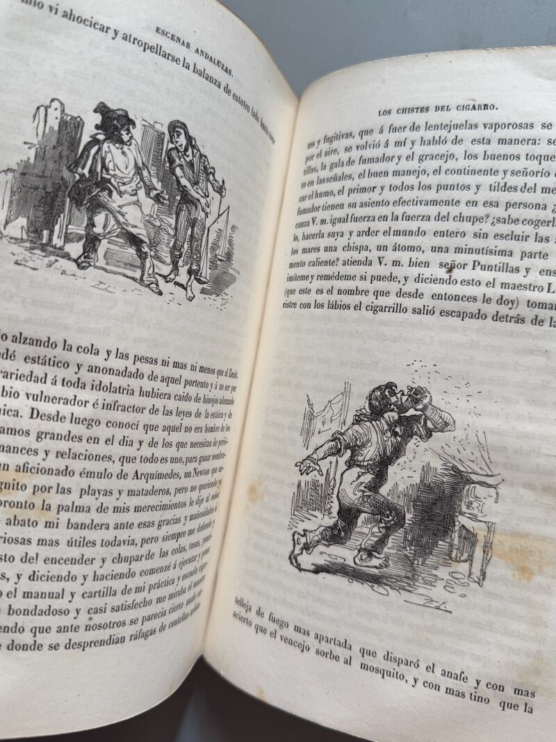 Escenas andaluzas, bizarrias de la tierra - Imprenta de Don Baltasar Gonzalez, 1847