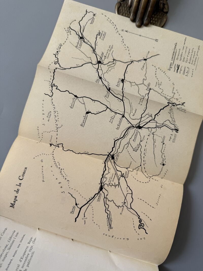 Guia de la Conca. Conca de Barberà, Antoni Palau i Dulcet - Imprenta Romana, 1932