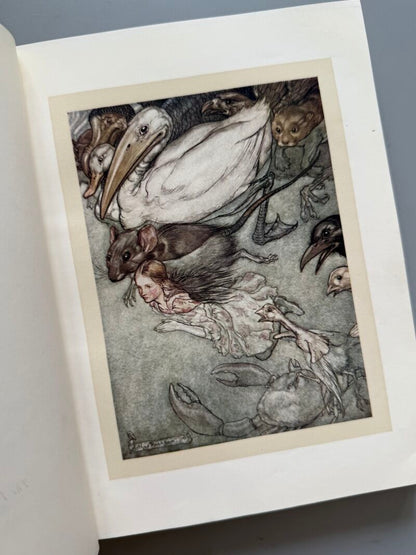 Alice's adventures in wonderland, Lewis Carroll (Arthur Rackham) - William Heinemann, 1907
