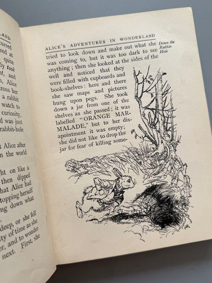 Alice's adventures in wonderland, Lewis Carroll (Arthur Rackham) - William Heinemann, 1907