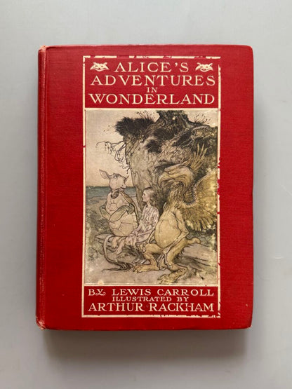 Alice's adventures in wonderland, Lewis Carroll (Arthur Rackham) - William Heinemann, 1907