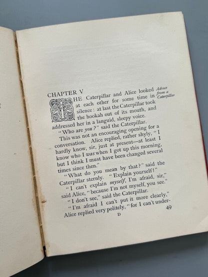 Alice's adventures in wonderland, Lewis Carroll (Arthur Rackham) - William Heinemann, 1907